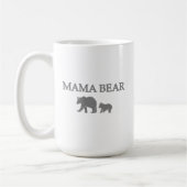 "Mama Bär" Bär und Jungtier Kaffeetasse (Links)