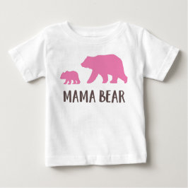 Mama Bär, Bärenkuppe, Niedlicher Bär, kleiner Bär Baby T-shirt