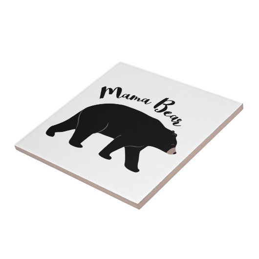 Mama-Bär Fliese (Seite)