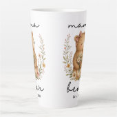Mama Bär für Mama Muttertag Geburtstag Milchtasse (Vorderseite)