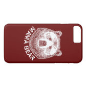 Mama-Bär, Handgezeichnete Illustration Case-Mate iPhone Hülle (Rückseite (Horizontal))