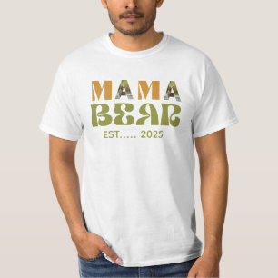 Mama-Bär herzliche Illustration T-Shirt