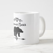 Mama Bär Jumbo-Tasse (Vorderseite Rechts)