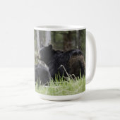 Mama Bär Kaffeetasse Mutter Geschenk (VorderseiteRechts)
