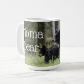 Mama Bär Kaffeetasse Mutter Geschenk (Vorderseite Links)