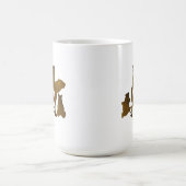 Mama-Bär mit 4 Cubs Mama 4 Kindergeschenk Kaffeetasse (Mittel)