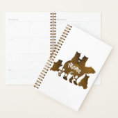 Mama-Bär mit 4 Cubs Mama 4 Kindergeschenk Planer (Anzeige)