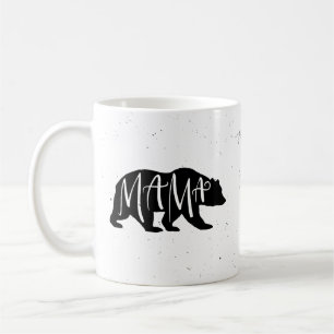 Mama-Bär Moderne Grafische und Typografie Kaffee Kaffeetasse