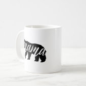 Mama Bär Muttertag Geschenk Neue Mutter Kaffeetasse (Vorderseite Links)