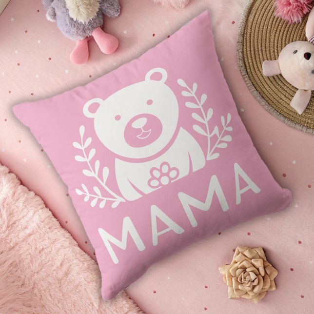 Mama-Bär personalisiert Kissen (Von Creator hochgeladen)
