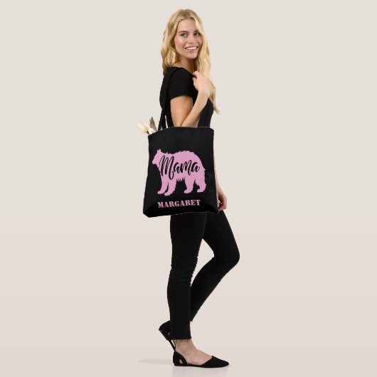 Mama-Bär personalisiert Tasche (Am Model)