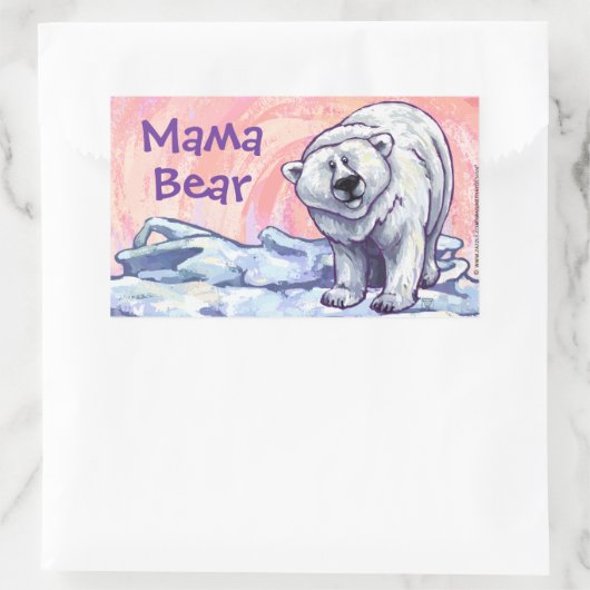 Mama Bar Polar Bear Stickers (Tasche)
