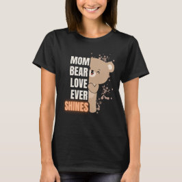 Mama-Bär-Shirt Süßes Grafikdesign T-Shirt