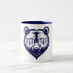 Mama Bär Sonnenbrille – Süßer Muttertag Zweifarbige Tasse
