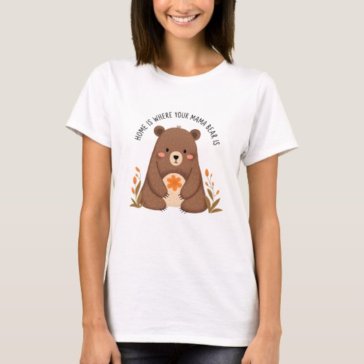 Mama Bär T-Shirt (Vorderseite)