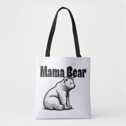 Mama Bär Tasche (Vorderseite)