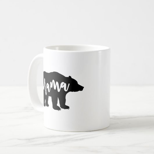 Mama-Bär-Tasse Kaffeetasse (Vorderseite Links)