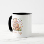 Mama Bär Umarmungen Tasse (Vorderseite Links)