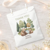 Mama Bären Abenteuer erwartet die Baby Dusche Einl Geschenktütchen (Ausgeschnitten)