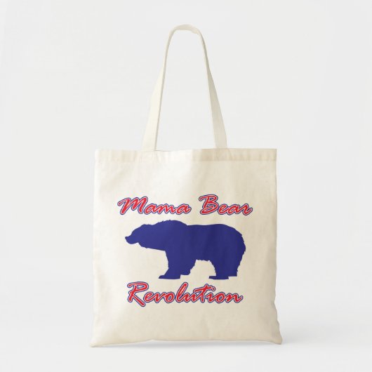 Mama-Bären-Revolution Tragetasche (Vorne)