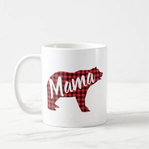 Mama-Bären-Tasse, Mama-Tasse, Mama-Bär, Mammy-Tass Kaffeetasse