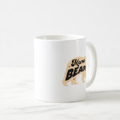 Mama Bärenmütter Tag-Mama-Funny Kaffeetasse (VorderseiteRechts)