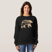 Mama Bärenmütter Tag-Mama-Funny Sweatshirt (Vorne ganz)