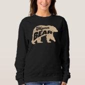 Mama Bärenmütter Tag-Mama-Funny Sweatshirt (Vorderseite)