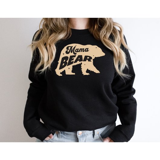 Mama Bärenmütter Tag-Mama-Funny Sweatshirt