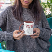 Mama Baseball Custom Personalisiert Athlete Number Tasse