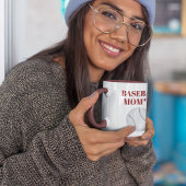 Mama Baseball Custom Personalisiert Athlete Number Tasse