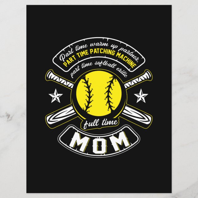 Mama-Baseball für Teilzeitpatchmaschine (Vorderseite)