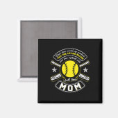 Mama-Baseball für Teilzeitpatchmaschine Magnet (Vorderseite/Rückseite)