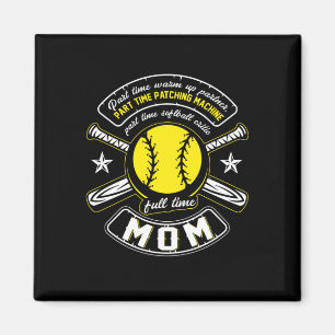 Mama-Baseball für Teilzeitpatchmaschine Magnet