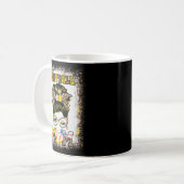 Mama Baseball Women Softball Mama Mütter Day Kaffeetasse (Vorderseite Links)
