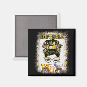 Mama Baseball Women Softball Mama Mütter Day Magnet (Vorderseite/Rückseite)
