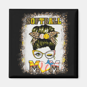 Mama Baseball Women Softball Mama Mütter Day Magnet