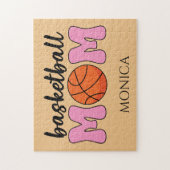 Mama Basketball Mütter Tag Persönlich Puzzle (Vertikal)