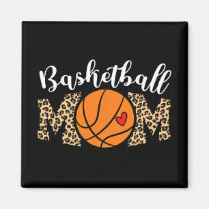 Mama Basketball Shirt für Frauen Liebe Basketball Magnet