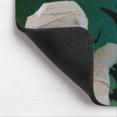 Mama, Bat & Moon Halloween Mousepad (Ecke)