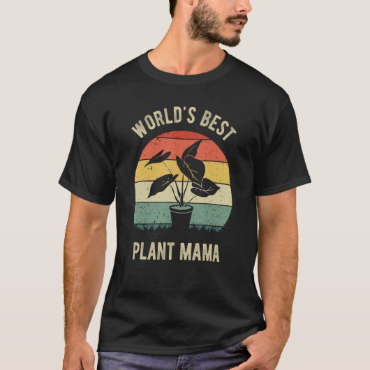 Mama Bauer Gardener Proud Plan der besten Pflanze T-Shirt (Vorderseite)