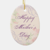 Mama Baumwollde Tulear Heart Keramik Ornament (Hinten)