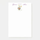 Mama Baumwollde Tulear Heart Post-it Klebezettel (Vorderseite)