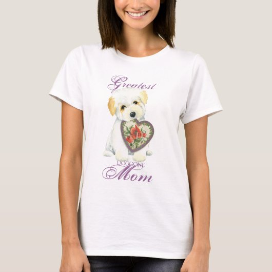 Mama Baumwollde Tulear Heart T-Shirt (Vorderseite)