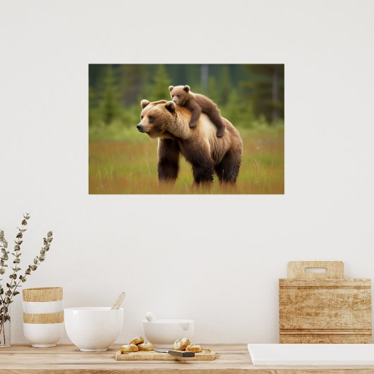 Mama Bear #13 Poster (Küche)