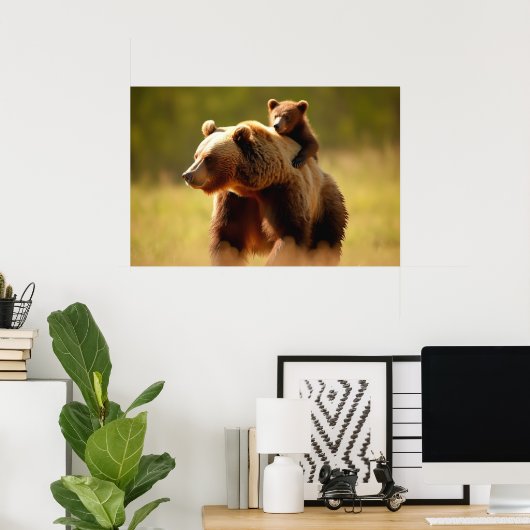 Mama Bear #14 Poster (Heimbüro)