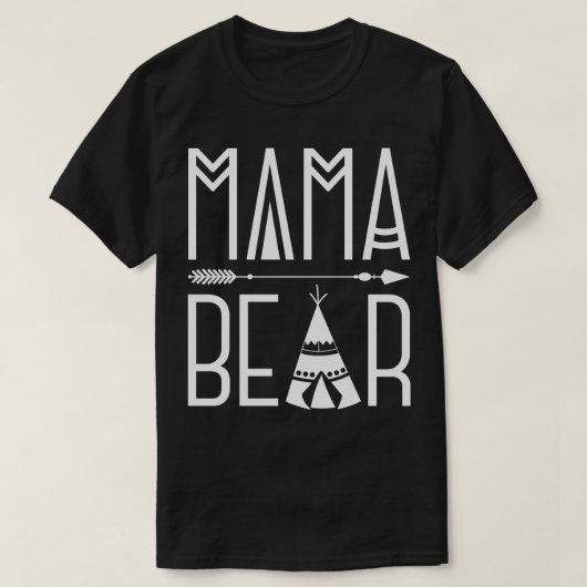 Mama Bear (2) T-Shirt (Design vorne)