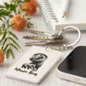 Mama Bear Acrylic Schlüsselanhänger (Vorderseite rechts)