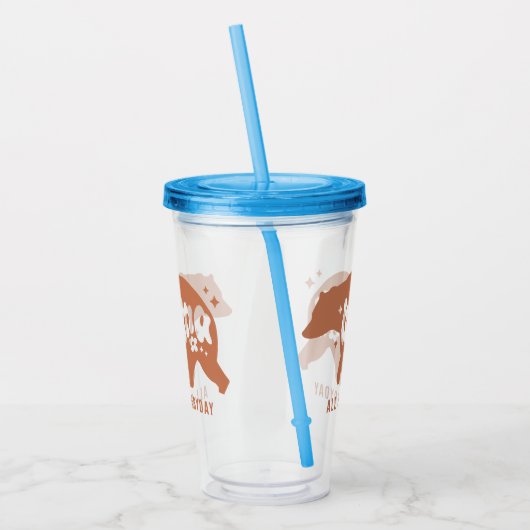 Mama Bear Acryltrinkbecher (Links)