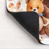 Mama Bear and Cube with Guitar Mousepad (Ecke)